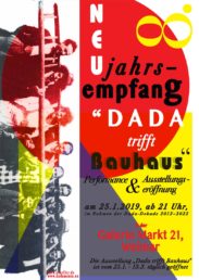 »Dada trifft Bauhaus« – Ausstellung in der Galerie »C. Keller« in Weimar @ Galerie »C Keller«