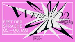 Feierliche Eröffnung des Themenjahres Sprache 2022 im Stadtschloss Weimar @ Sprachlabor am Stadtschloss Weimar