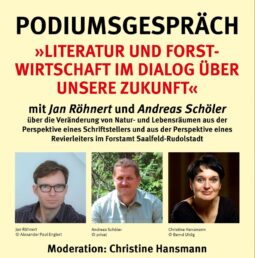 Literatur und Forstwirtschaft im Dialog über unsere Zukunft im Schillerhaus Rudolstadt @ Schillerhaus Rudolstadt